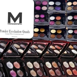 Monograph Collection Powder Eyeshadow Quads Portfolio NWT